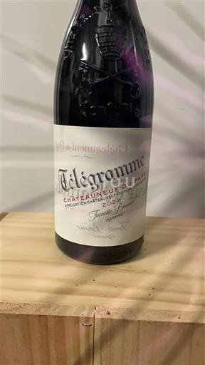 Valle del Ródano Châteauneuf-du-Pape. Domaine Vieux Télégraphe Télégramme Sin añada