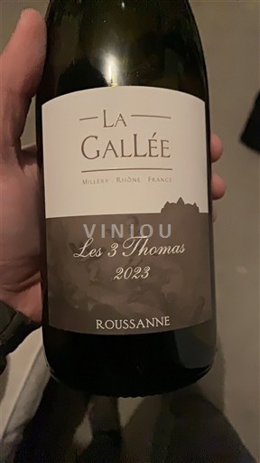 Lyonais Coteaux-du-Lyonnais La Gallée Les 3 Thomas 2023