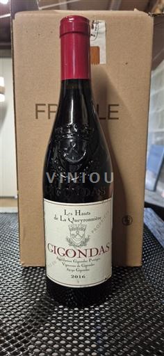 Lugina e Ronës Gigondas Les Hauts de La Veyronnière 2016