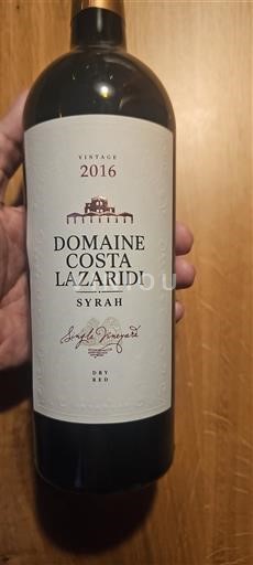 Makedonija Драма Domaine Costa Lazaridi Syrah 2016