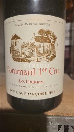 Burgund Pommard Premier Cru Domaine François Buffet Les Poutures 2017