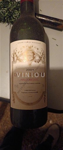 Bordoja Haut-Médoc Château Mayne 2001