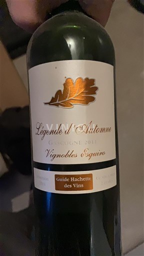 Југозапад Флок де Гаскоњ Vignobles Esquiro Légende d'Automne 2011