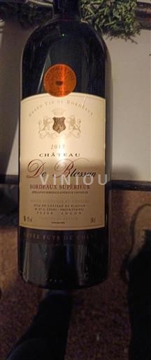 Bordoja Bordeaux Supérieur Château Blassan 2021