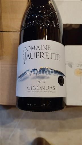 Lugina e Ronës Gigondas Domaine La Jaufrette 2013