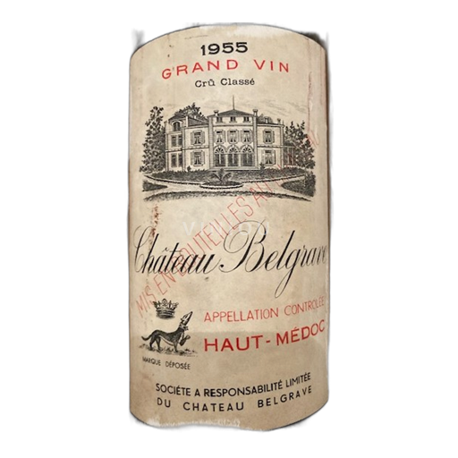 Burdeos Haut-Médoc Château Belgrave 1955