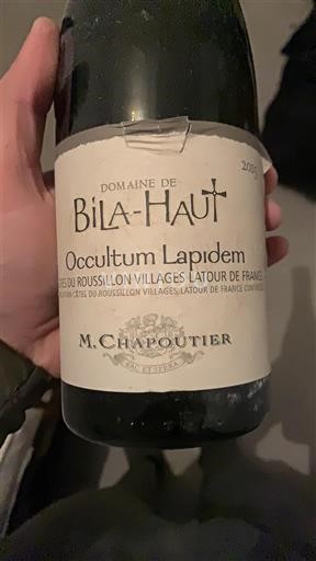 Ruzijon E paspecifikuar Domaine Bila-Haut Occultum Lapidem 2015