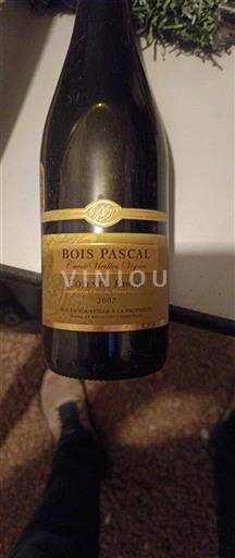 Lugina e Ronës Bregdeti i Rodanit Bois Pascal Vieilles Vignes 2007