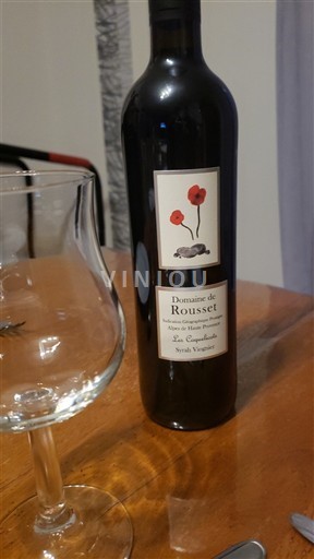 Provansa, donji tok reke Rone, Korzika Алпи-де-От-Прованс Domaine Rousset Les Coquelicots 2022