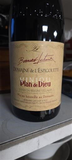 Vale do Ródano Não especificado Domaine L'Espigouette Plan de Dieu Não Sazonado