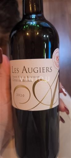 Bordoja Côtes-de-bourg Les Augiers 2020