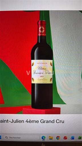 Bordoja Saint-Julien Château Branaire-Ducru 4ème GCC 2022