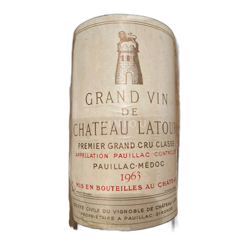 Bordoja Pauillac Château Latour GRAND CRU CLASSE 1963