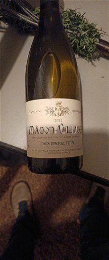 Burgundi Mâcon dhe Mâcon-Village Les Meriettes Les Meriettes 2012