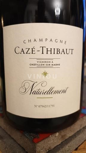 Шампања Šampanjac Cazé-Thibaut Naturellement 2024