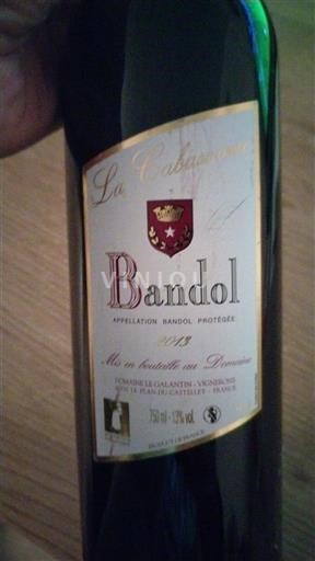 Provence Bandol Domaine La Galantin La Cabanisse 2013