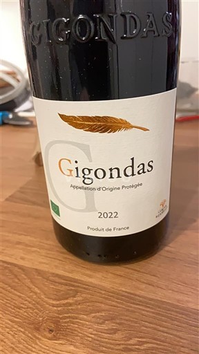 Lugina e Ronës Gigondas MaisonPhettison-Bonnefoy 2022