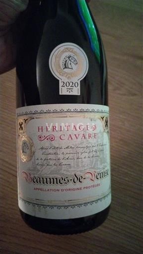 Рона долина Бом де Ваниз Héritage de Cavarée 2020