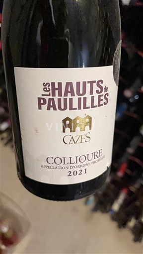 Rusijon Колјур Domaine Cazes Les Hauts de Paulilles 2021