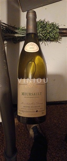 Burgundia Meursault Mestre Michelot 2007