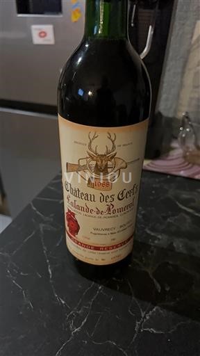 Bordoja Lalande-de-pomerol Château Cerfs 1968