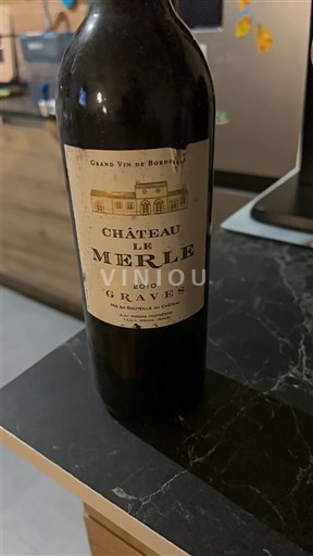 Bordeaux Graves Château Le Merle 2010