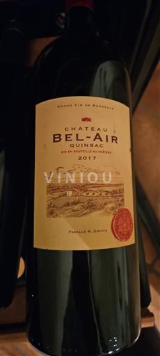 Bordoja Fronsac Château Bel-Air 2017