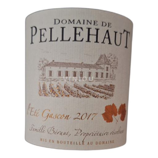 Sydvestfrankrig Côtes de Gascogne Domaine de Pellehaut 2017