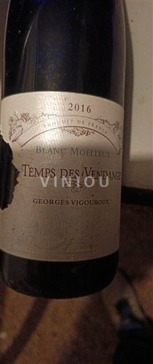Jugperëndim Cotes du Lot Georges Vigouroux Temps des Vendanges 2016