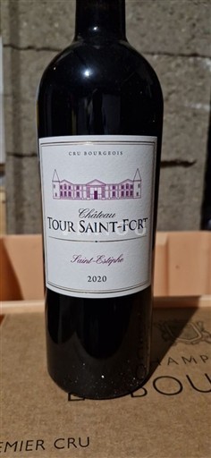 Bordoja Saint-Estèphe Château Tour Saint-Fort Cru bougeois 2020
