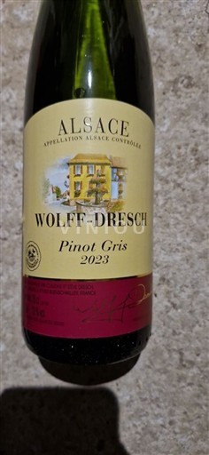 Алзас Аласас Wolff-Dresch Pinot gris 2023