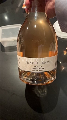 Vin Rosé sec L'Excellence Château Saint-Maur 2024 Frankrike Provence Côtes-de-Provence AOC