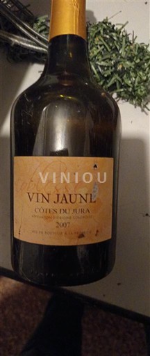 Žura Кот д'Жура Fruitière Vinicole Arbois Vin jaune 2007