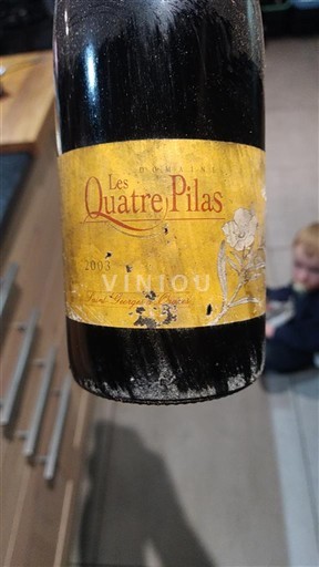 Languedok Minervois Domaine Les Quatre Pilas 2003