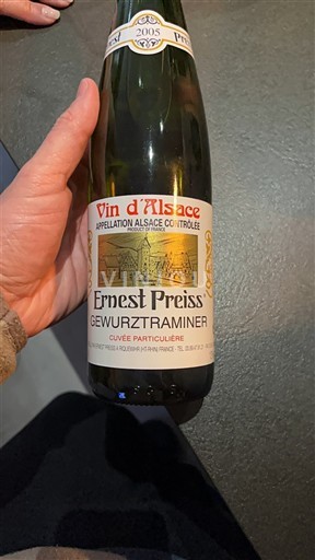 Алзас Аласас Ernest Preiss Particulière 2005