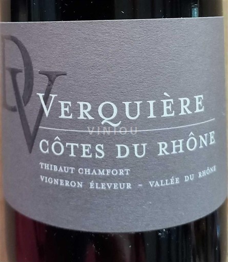 Рона долина Кот дю Рон Domaine Verquière Non Millésimé