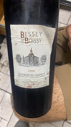 Sørvest Coteaux-du-quercy Bessey de Boissy 2008