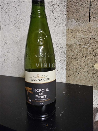 Лангедок Pikpul de Pine Domaine Barsanne 2016