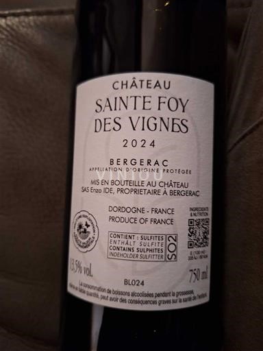 Југозапад Бержеак Château Sainte Foy des Vignes 2024