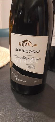 Bourgogne Bourgogne-passetoutgrain Pierre de Chaume 2022