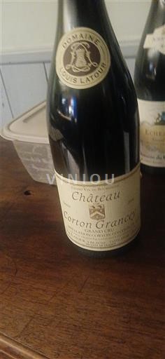 Burgundi Korton Grand Cru Château Corton Grancey Jo Viti