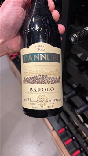 Piemonte Barolo Fratelli Serio & Battista Borgogno Cannubi Riserva 2015