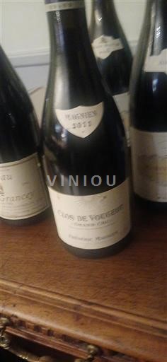 Burgundi Clos-de-vougeot Grand Cru Domaine Meo-Camuzet 2012