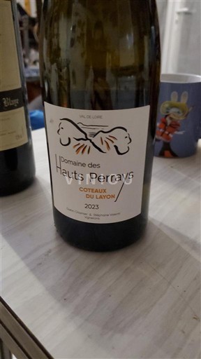 Lugina e Luarës Coteaux-du-Layon Domaine Hauts Perrays 2023