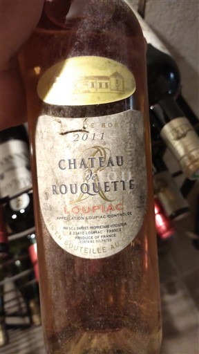Bordoja Loupiac Château Rouquette 2011