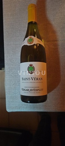 Burgundi Saint-Véran Edgar d'Esplot 2022
