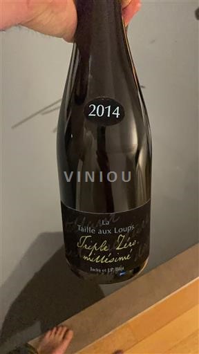 Lugina e Luarës Montlouis-sur-Loire La Taille aux Loups Triple Zéro Millésime 2014