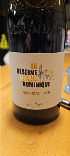 Lugina e Ronës Gigondas La Réserve Saint Dominique 2024