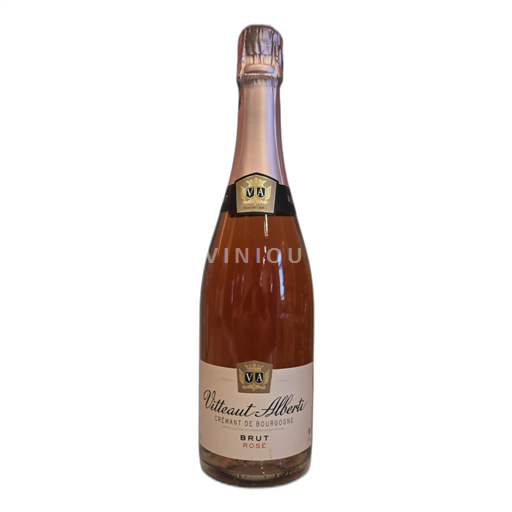 Burgundsko Crémant de Bourgogne Vitteaut-Alberti Brut Rosé Neročník