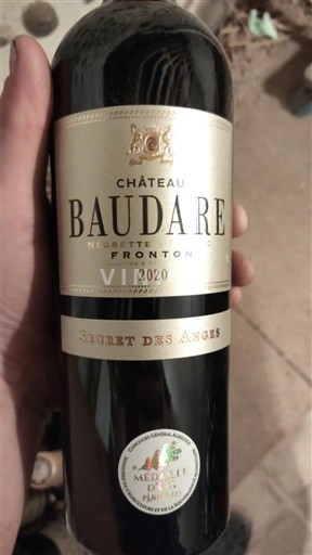 Југозапад Фронтон Château Baudare Secret des Anges 2020